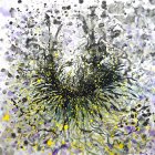 花07_纸本設色_120x120cm_2016_潘柬芝 Blossom07_InkOnPaper_120x120cm_2016_PoonKanChi_F
